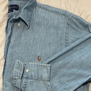 Ralph Lauren Classic Blue Denim Shirt